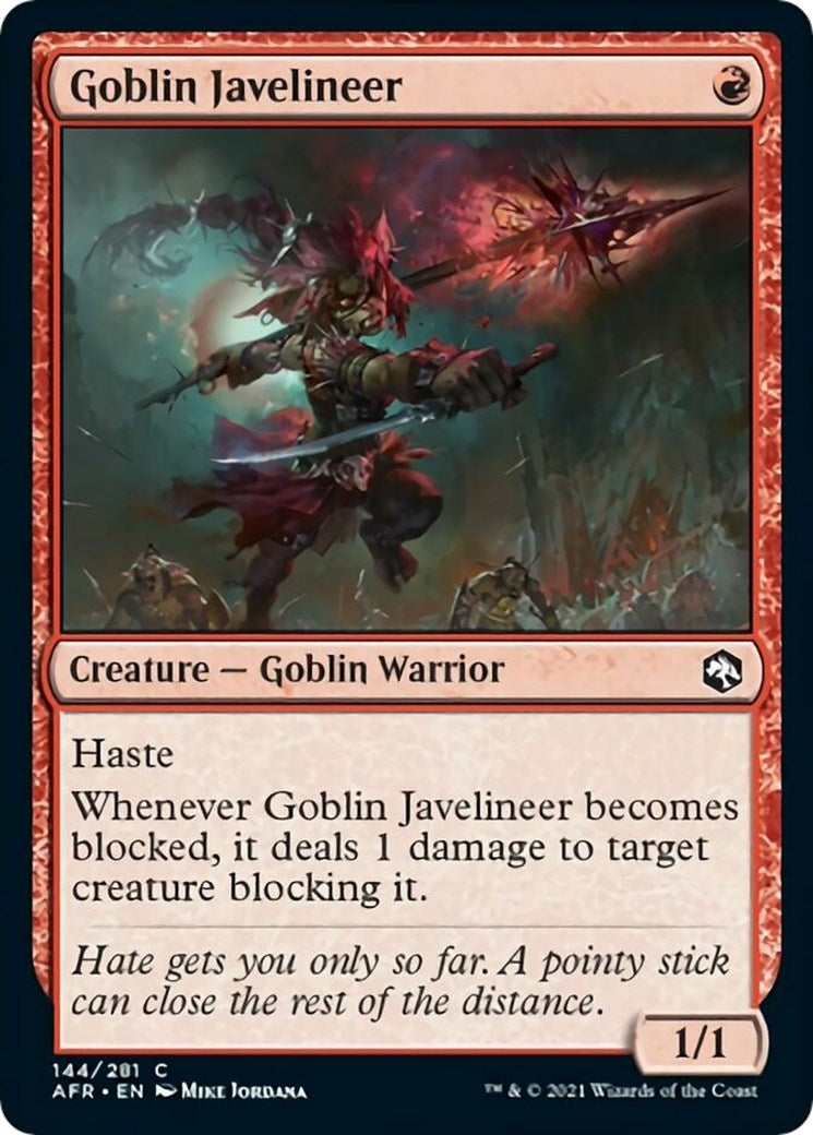 Image for Goblin Javelineer (144) (AFR) - Magic: The Gathering