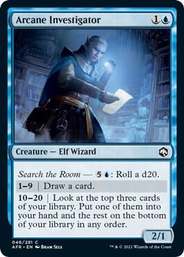 Image for Arcane Investigator (46) (AFR) - Magic: The Gathering