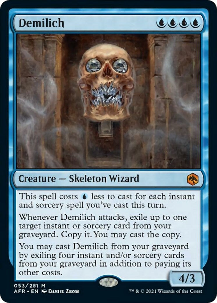 Image for Demilich (53) (AFR) - Magic: The Gathering