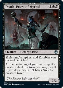 Image for Death-Priest of Myrkul (95) (AFR) - Magic: The Gathering