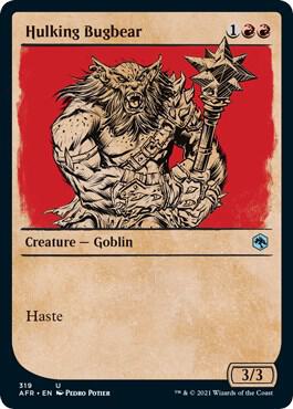 Image for Hulking Bugbear (Showcase) (319) - Magic: The Gathering