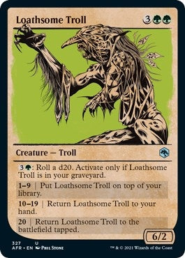 Image for Loathsome Troll (Showcase) (327) (AFR) - Magic: The Gathering