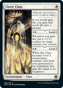 Image for Cleric Class (6) (AFR) - Magic: The Gathering