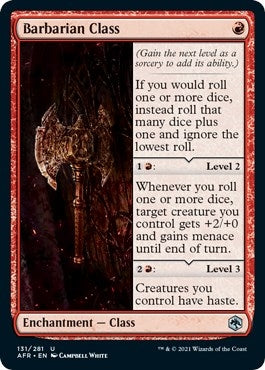Image for Barbarian Class (131) - Magic: The Gathering