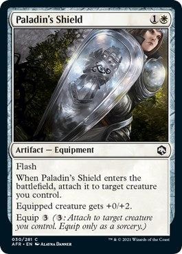 Image for Paladin's Shield (30) (AFR) - Magic: The Gathering