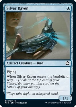 Image for Silver Raven (74) (AFR) - Magic: The Gathering