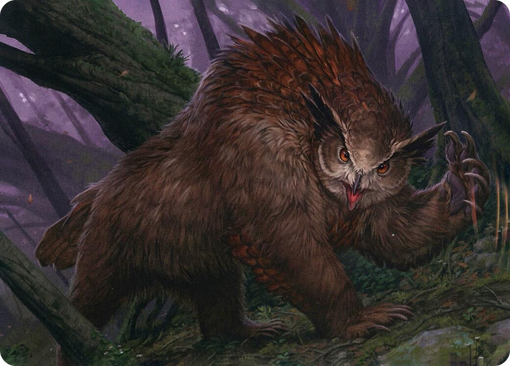Image for Owlbear Art Card (15) - Magic: The Gathering