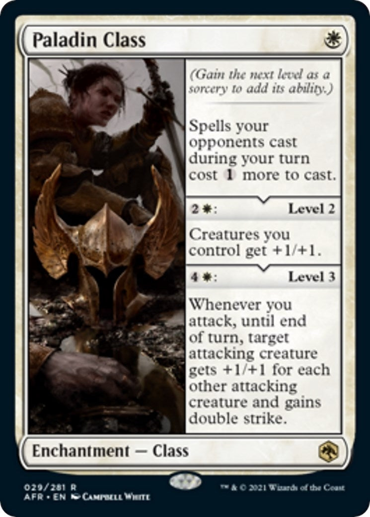 Image for Paladin Class (29) - Magic: The Gathering