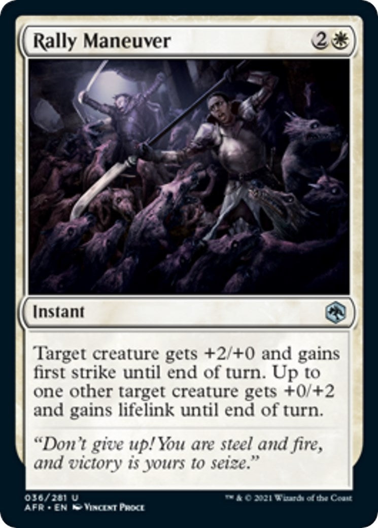 Image for Rally Maneuver (36) - Magic: The Gathering