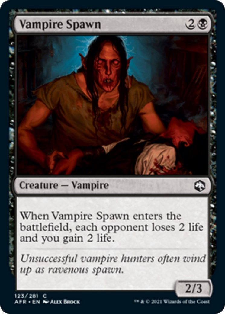 Image for Vampire Spawn (123) - Magic: The Gathering