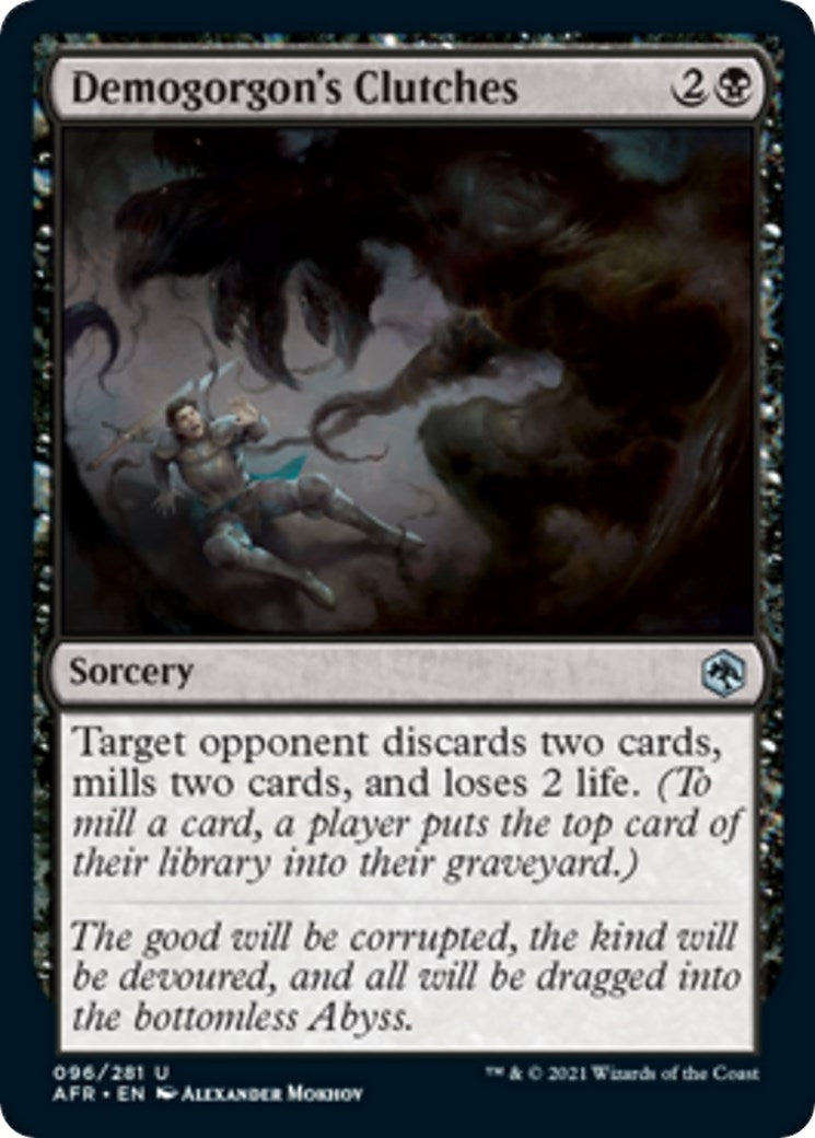 Image for Demogorgon's Clutches (96) - Magic: The Gathering