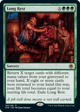 Image for Long Rest (193) (AFR) - Magic: The Gathering