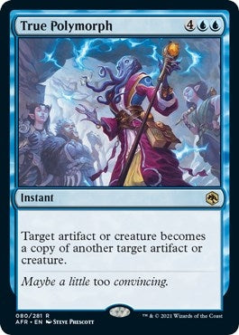 Image for True Polymorph (80) (AFR) - Magic: The Gathering