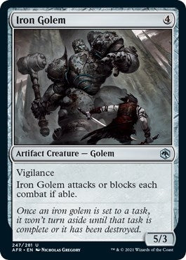 Image for Iron Golem (247) - Magic: The Gathering