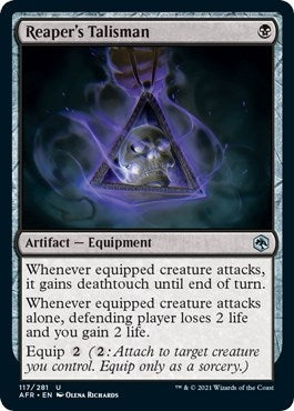 Image for Reaper's Talisman (117) (AFR) - Magic: The Gathering