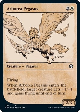 Image for Arborea Pegasus (Showcase) (299) (AFR) - Magic: The Gathering