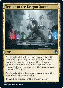 Image for Temple of the Dragon Queen (260) (AFR) - Magic: The Gathering