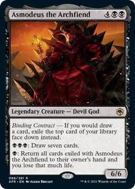 Image for Asmodeus the Archfiend (88) (AFR) - Magic: The Gathering