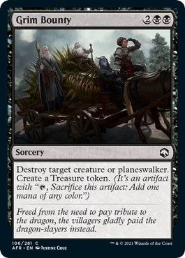 Image for Grim Bounty (106) - Magic: The Gathering
