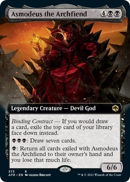 Image for Asmodeus the Archfiend (Extended Art) (373) (AFR) - Magic: The Gathering