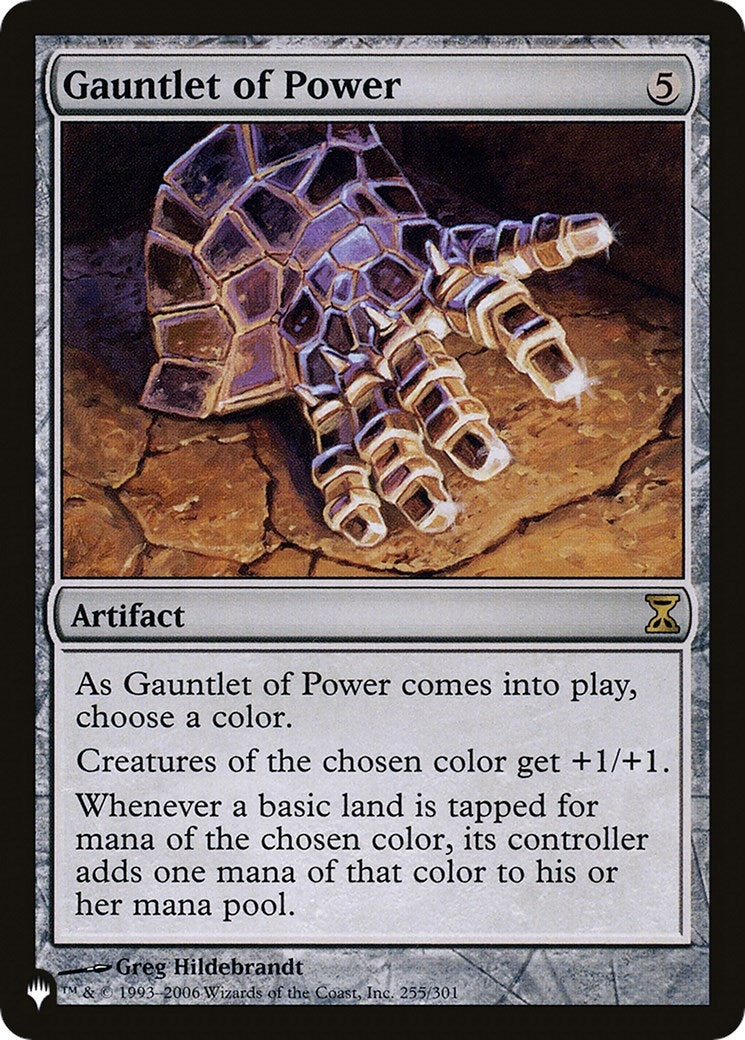 Image for Gauntlet of Power (255/301) - Magic: The Gathering