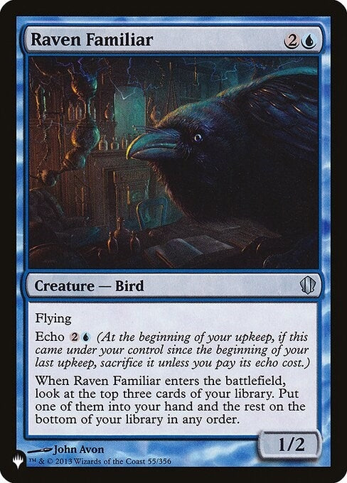 Image for Raven Familiar (55/356) - Magic: The Gathering