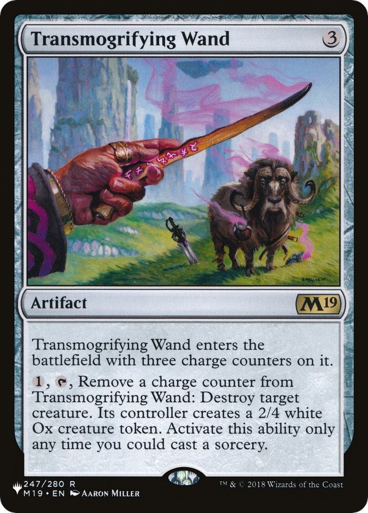 Image for Transmogrifying Wand (247/280) (LIST) - Magic: The Gathering