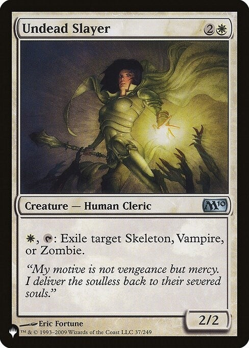 Image for Undead Slayer (37/249) (LIST) - Magic: The Gathering
