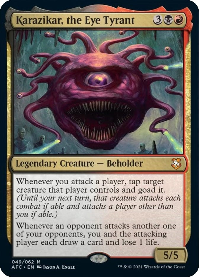Image for Karazikar, the Eye Tyrant (49) - Magic: The Gathering