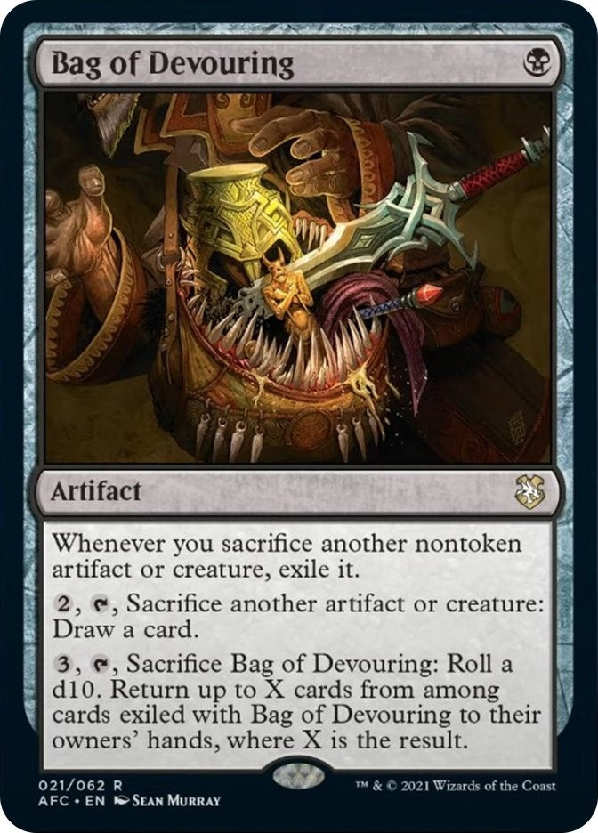 Image for Bag of Devouring (21) - Magic: The Gathering