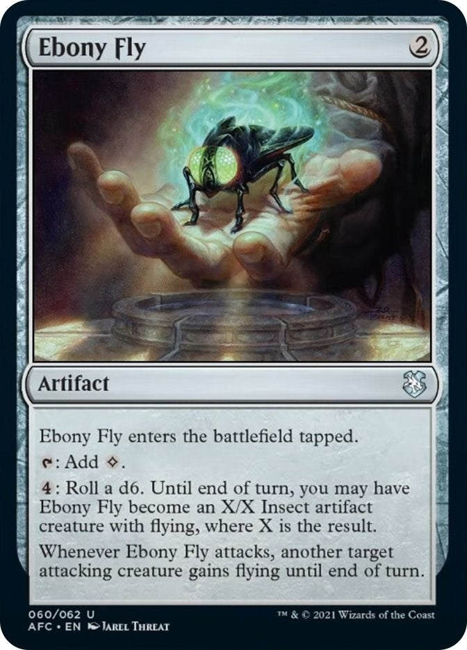 Image for Ebony Fly (60) - Magic: The Gathering