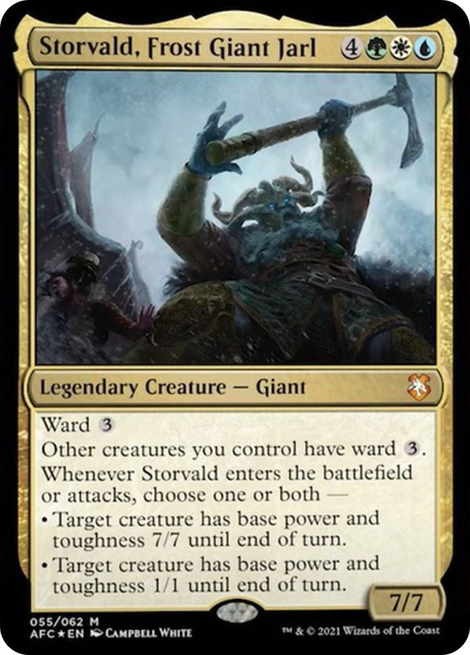 Image for Storvald, Frost Giant Jarl (55) - Magic: The Gathering