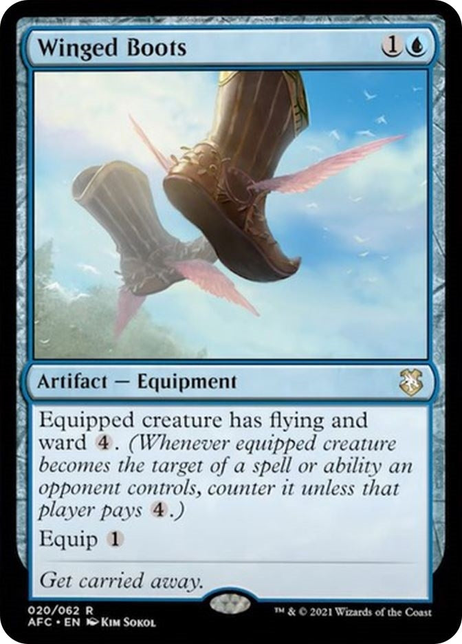 Image for Winged Boots (20) - Magic: The Gathering