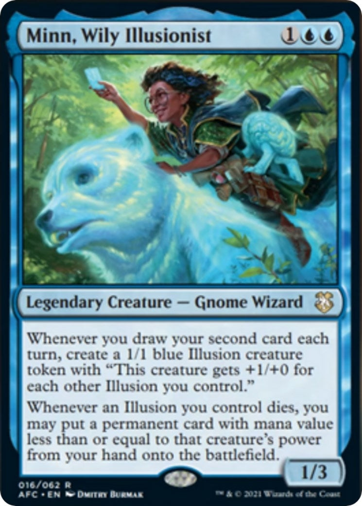 Image for Minn, Wily Illusionist (16) - Magic: The Gathering
