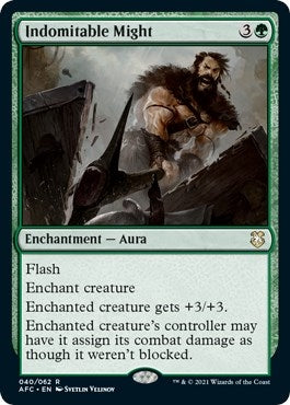 Image for Indomitable Might (40) - Magic: The Gathering