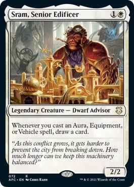 Image for Sram, Senior Edificer (72) - Magic: The Gathering