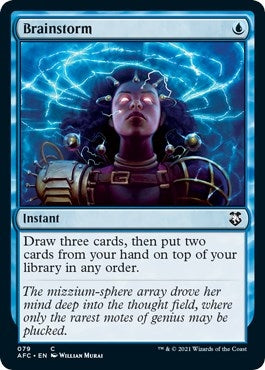 Image for Brainstorm (79) - Magic: The Gathering