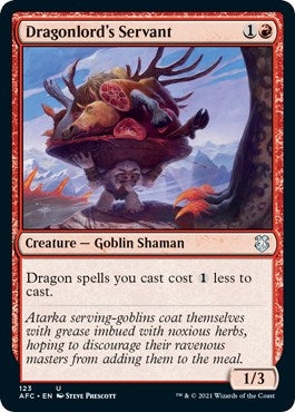 Image for Dragonlord's Servant (123) - Magic: The Gathering
