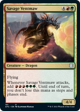 Image for Savage Ventmaw (191) (AFC) - Magic: The Gathering