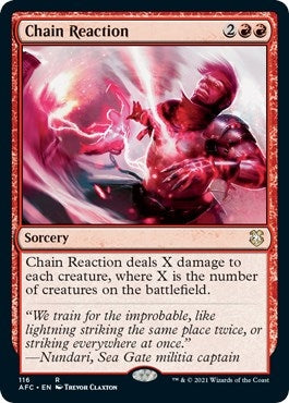 Image for Chain Reaction (116) - Magic: The Gathering