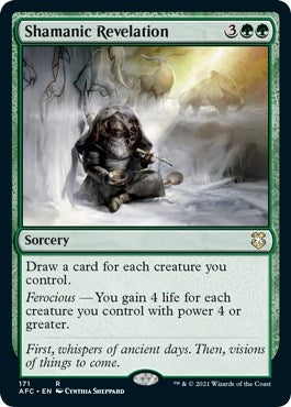 Image for Shamanic Revelation (171) - Magic: The Gathering