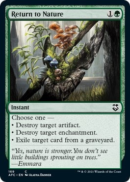 Image for Return to Nature (169) - Magic: The Gathering