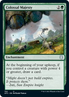 Image for Colossal Majesty (154) - Magic: The Gathering