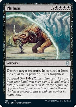 Image for Phthisis (105) - Magic: The Gathering