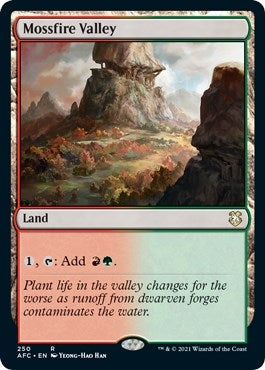 Image for Mossfire Valley (250) - Magic: The Gathering