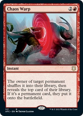 Image for Chaos Warp (117) - Magic: The Gathering