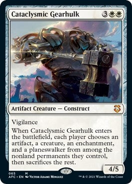 Image for Cataclysmic Gearhulk (65) - Magic: The Gathering
