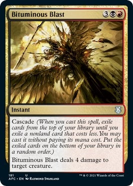 Image for Bituminous Blast (181) - Magic: The Gathering
