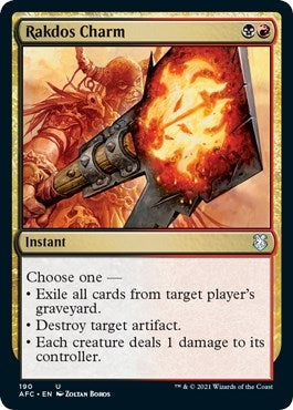 Image for Rakdos Charm (190) - Magic: The Gathering