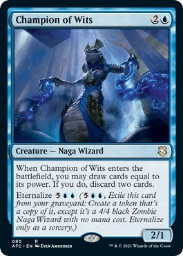 Image for Champion of Wits (80) - Magic: The Gathering